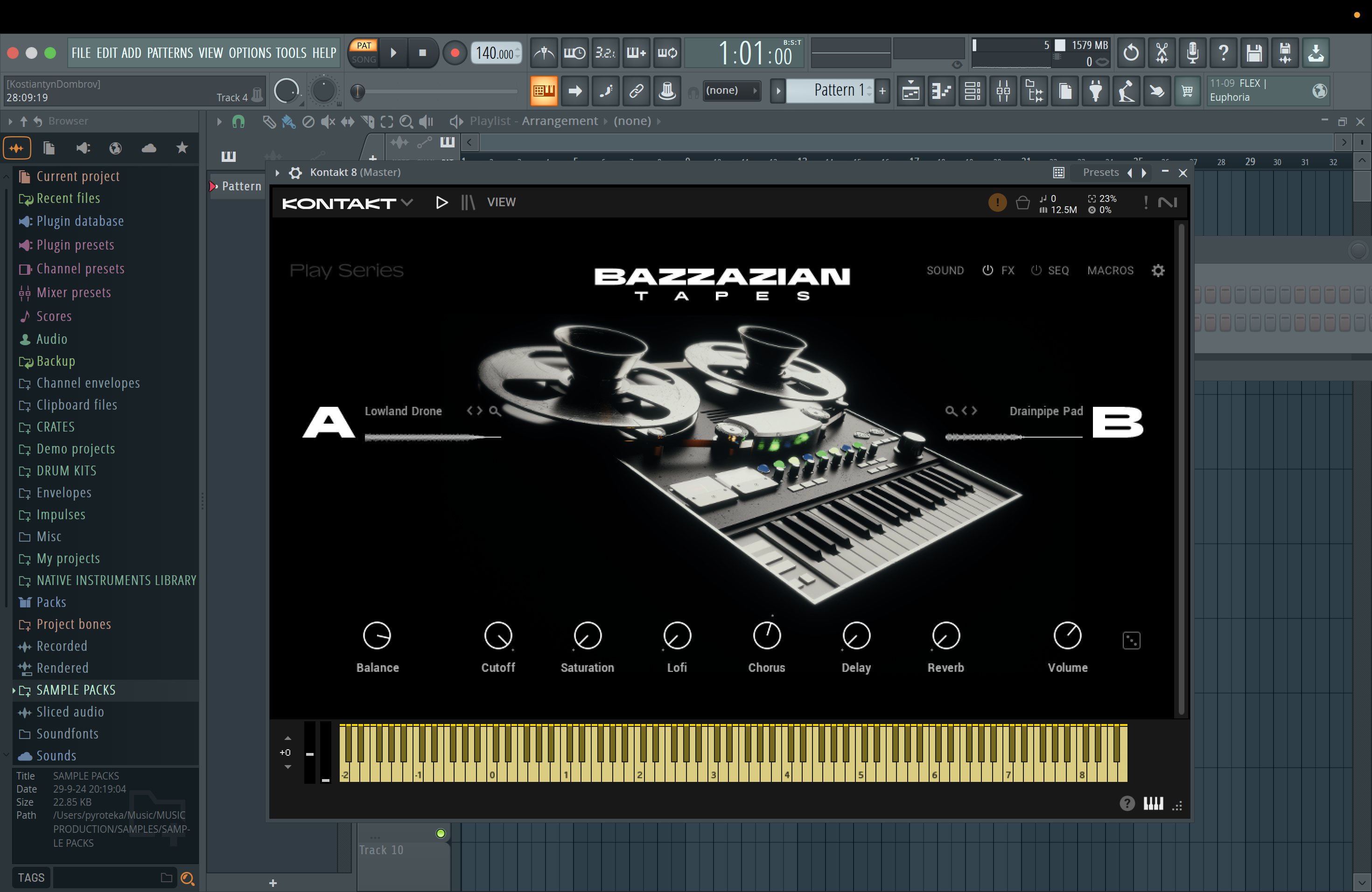 Native Instruments Bazzazian Tapes